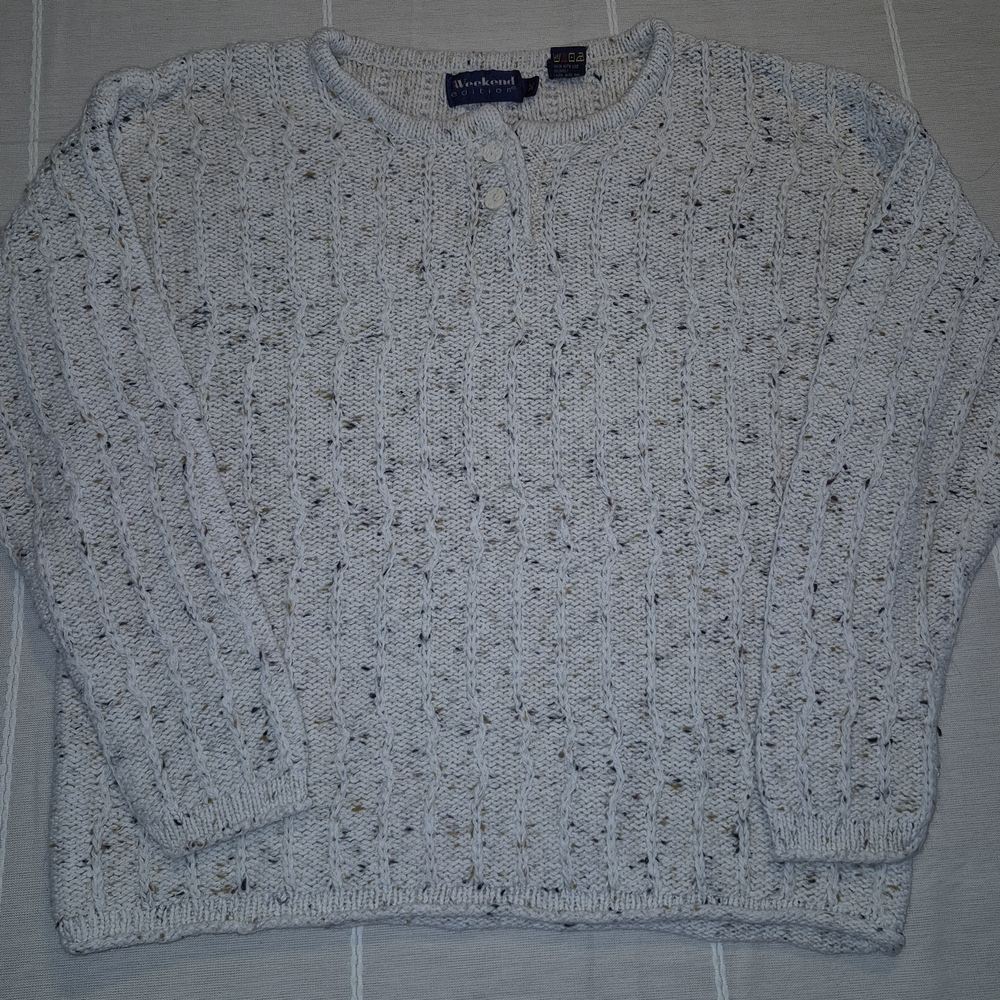 Kirkland Signature Men's Gray Crewneck Sweater